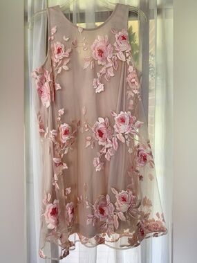 beige by eci embroidered dress | Dresses | Beige By Eci Women Tribal Floral Orange Summer Aline Sleeveless Sz 6 Nwt Similar to brands like bottom Out of the kindness Size:11 Wide
